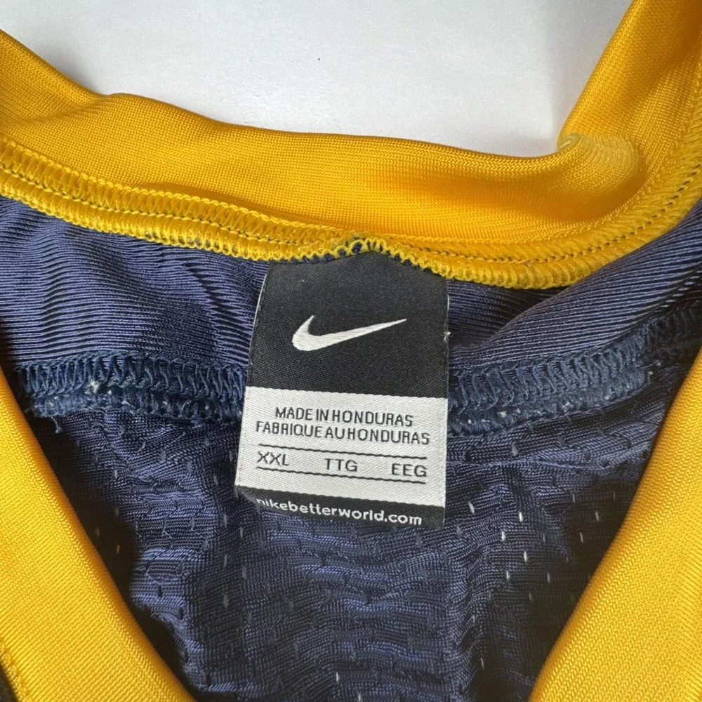 Nike Mens Football‎ Jersey XXL Navy Blue Gators 48 Mesh Athletic Team Training